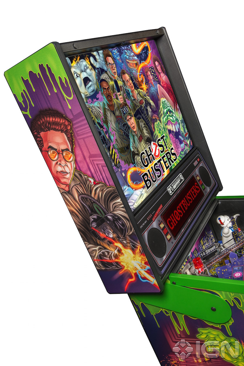 Illustration for article titled Here are actual renderings of the new Ghostbusters pinball machine